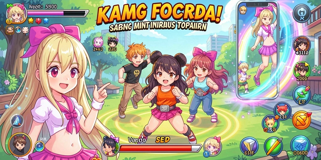 Tangkapan layar menunjukkan level baru dan tantangan seru.