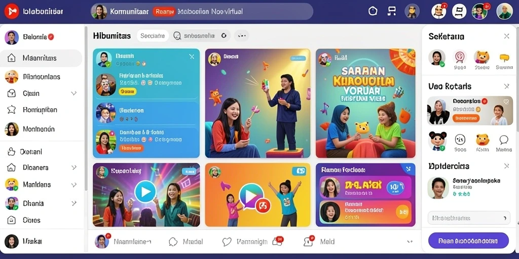 Interaksi multiplayer yang seru dan menyenangkan.
