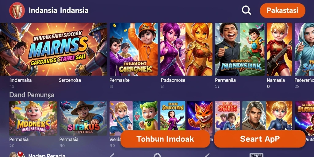 Berbagai karakter dengan kemampuan unik.
