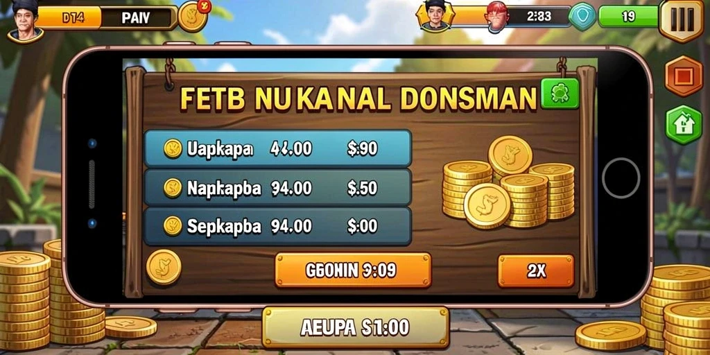 Gambar menampilkan tantangan rintangan yang harus diatasi pemain.