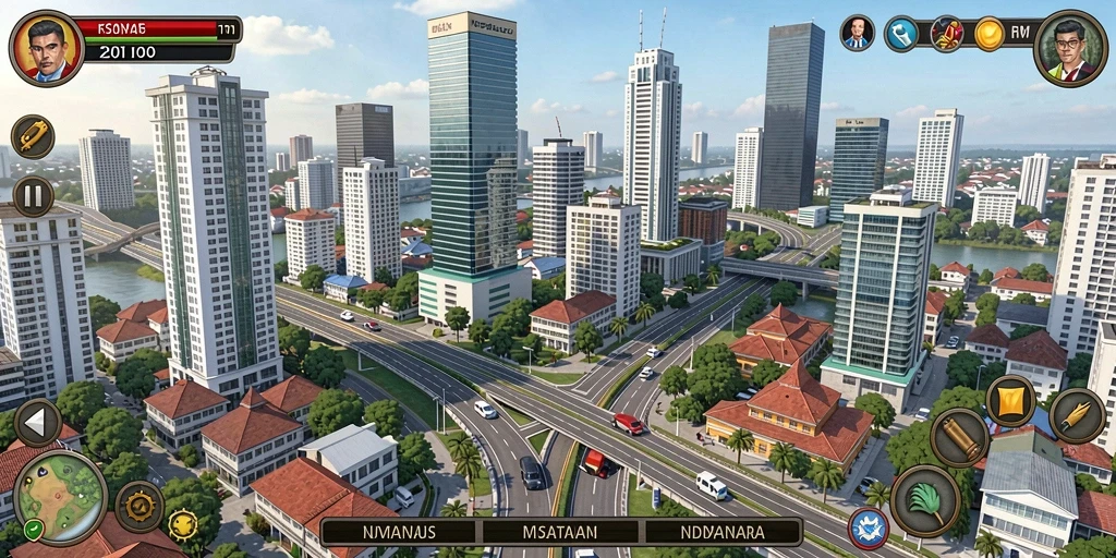 Berbagai level menarik yang menunggu untuk dijelajahi.