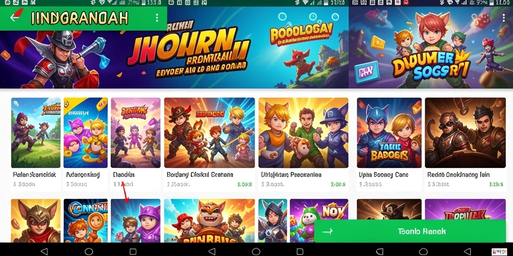 Sistem hadiah yang bervariasi dan menggiurkan.