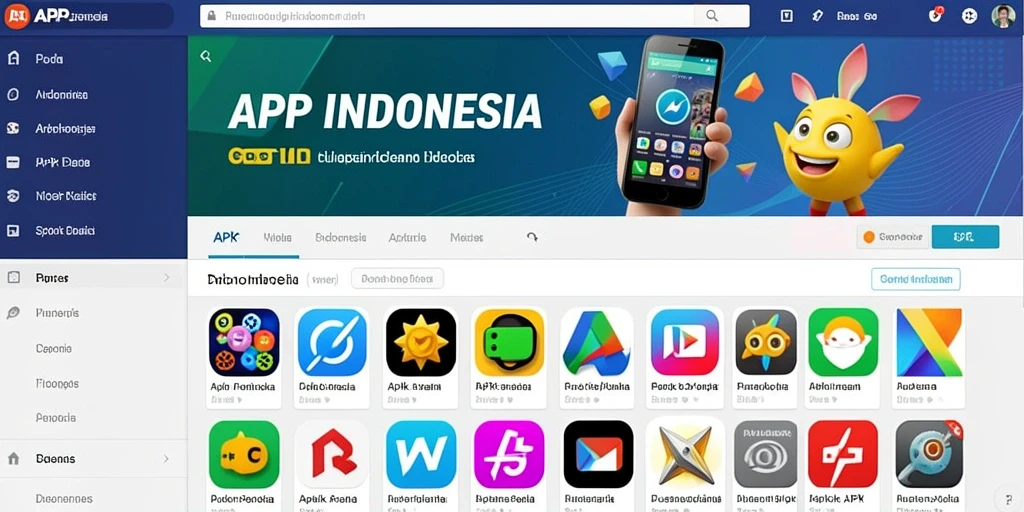 Desain grafis yang menawan dan berwarna-warni.