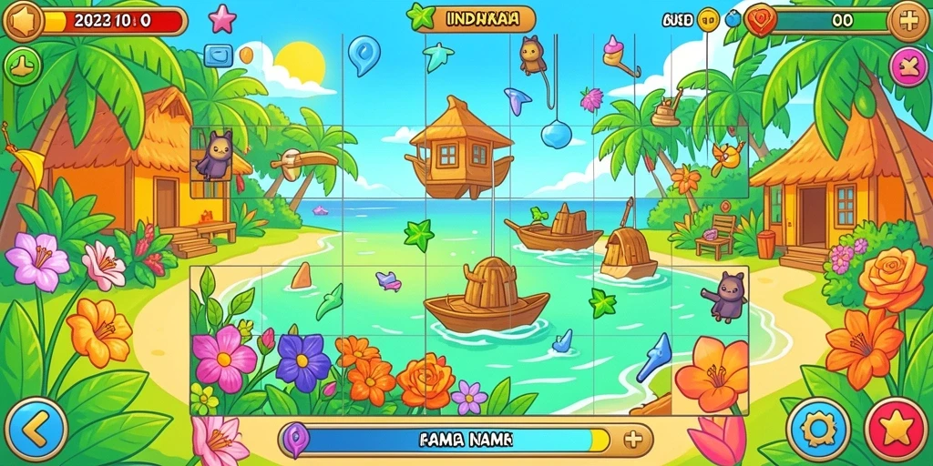 Visual menakjubkan di setiap level.