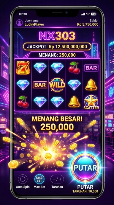 nx303 — menu pengaturan